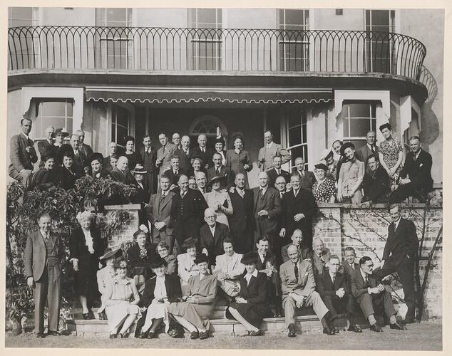 Photograph - Large Group of Kodak Limited Staff, Harrow, England, circa 1950s