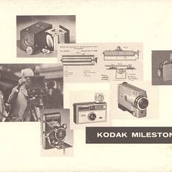 Booklet - 'Kodak Milestones', Eastman Kodak Company, Rochester, New York, United States of America, 1967