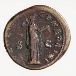 Coin Copy- Sestertius, Emperor Hadrian for Sabina, Ancient Roman Empire, 117-136 AD