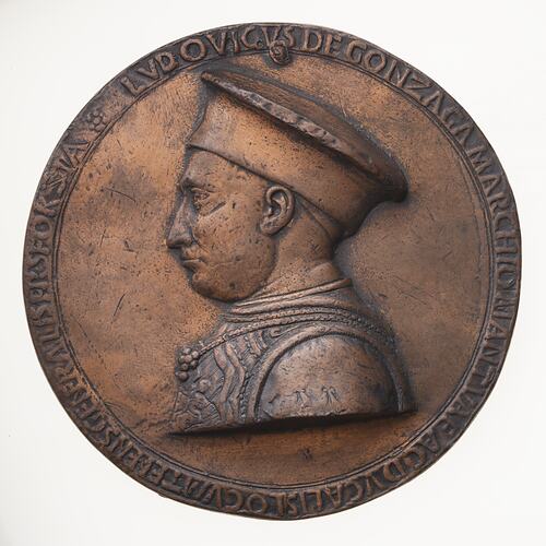Electrotype Medal Replica - Ludovico III Gonzaga