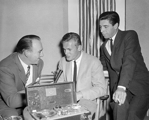 Coronet Records, Radio Interview, Chevron Hotel, Victoria, 28 May 1959