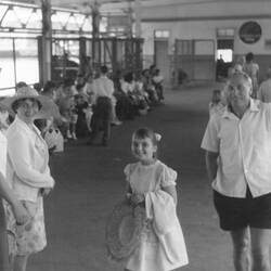 Digital Image - Hakkinen & Koivistoinen Families at Station Pier, Melbourne, Oct 1960