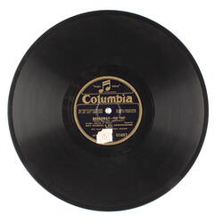 Disc Recording - Columbia, Double-Sided, 'The Chicken or The Egg - Fox Trot' and 'Broadway - Fox Trot', Date Unknown