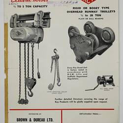 Front cover with photo image and descriptive text.