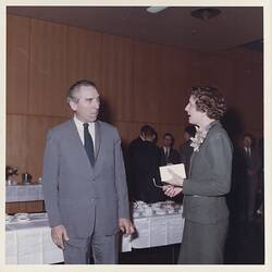 Photograph - Kodak Australasia Pty Ltd, Henry Foote & Nellie Fisher, Coburg, Oct 1962