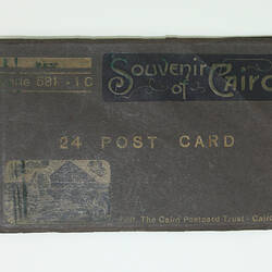 Postcard Album - 'Souvenir of Cairo', Egypt, Peile Brothers, World War I, 1914-1916