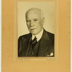 Photograph - Portrait, Dr John Hodgson Nattrass, circa 1940