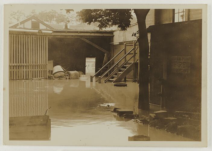 Kodak Australasia Pty Ltd, Flooded Workshop, Abbotsford, Victoria, 1934