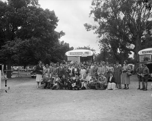 Coca-Cola, Group Portrait, Melbourne Cricket Ground, Melbourne, Victoria, 1956