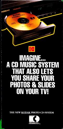Cover page with a CD in a disc drive.