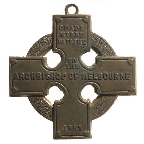 Medal - Archbishop of Melbourne Welcome, Victoria, Australia, 1887