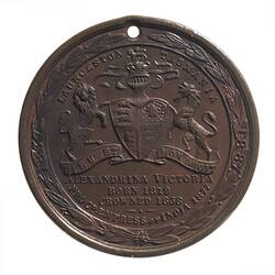 Medal - Jubilee of Queen Victoria, Launceston, Australia, 1887