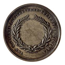 Medal - National Agricultural Society of Victoria Silver Prize, 1873