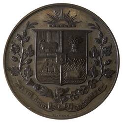 Medal - Geelong Industrial & Juvenile Exhibition Prize, Specimen, Victoria, Australia, 1880