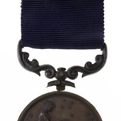 Medal - Royal Humane Society of Australasia, Australia, Awarded to Lewis Martin, 1891
