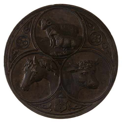 Medal - Great Blackwell Pastoral Society Prize, c. 1880 AD