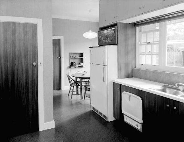Kitchen of display home.