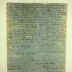 HT 57197, Letter - Henry Giles To Family, England From Creswick's Creek, Victoria, 25 Feb 1855 (MIGRATION), Document, Registered