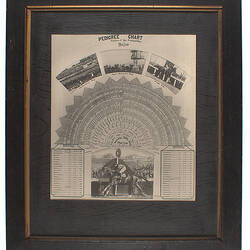 Print - Pedigree Chart, Phar Lap, Framed, 1930s