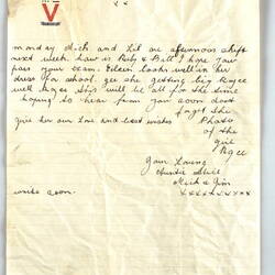 Page of Letter - Personal (Documents)
