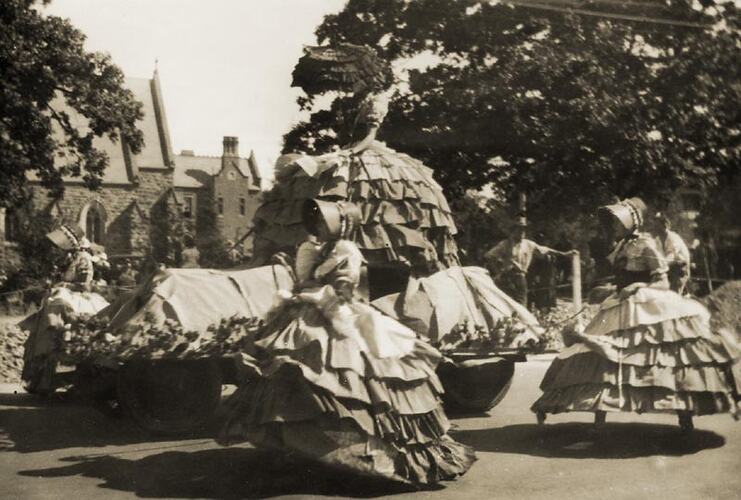 Photograph - Street Parade, Ballarat, 1935