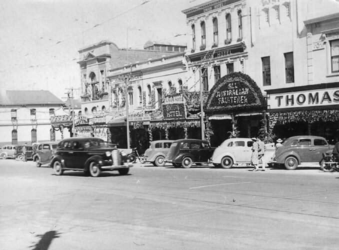 Photograph - Street Scene, Ballarat, 1938