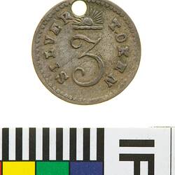 James Campbell Token Threepence
