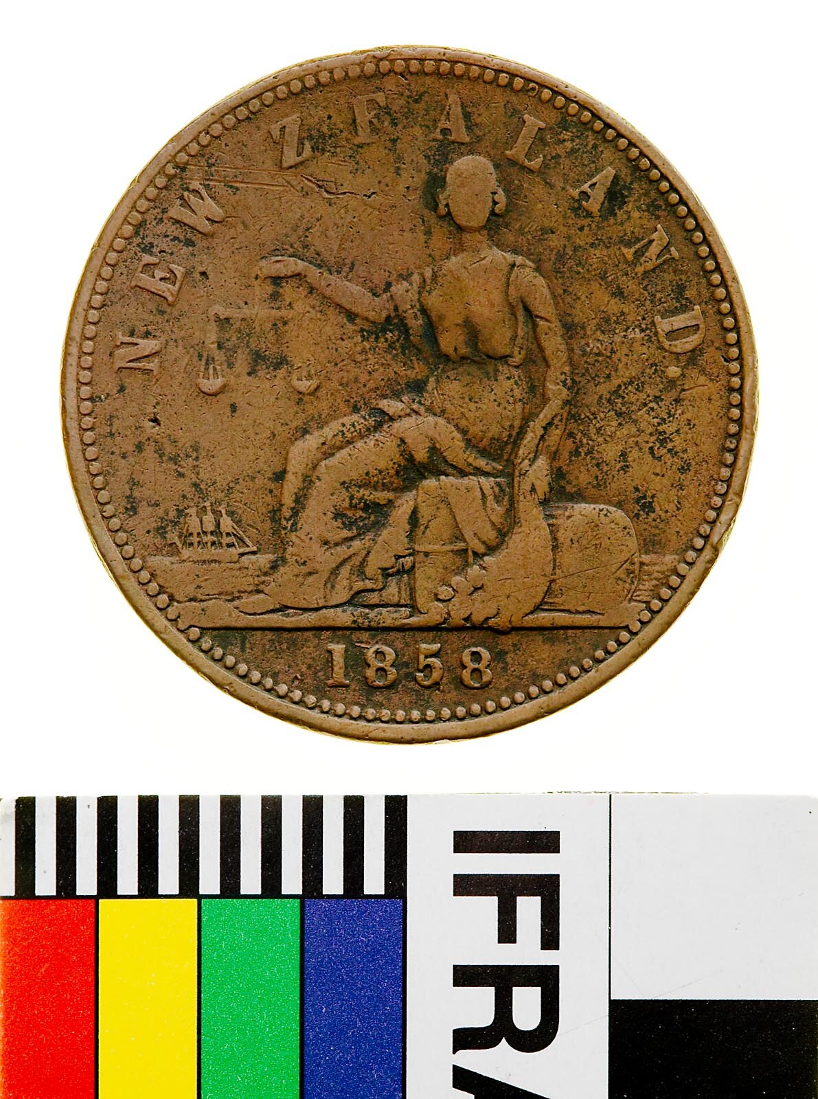 1964 D Penny Struck Off Center, Letters On Rim, (VF 38) | eBay