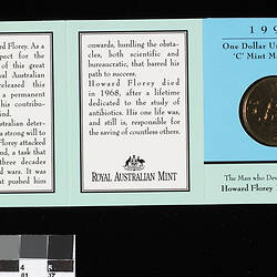 One Dollar Howard Florey 1898 - 1968