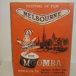 Programme - Festival of Fun, Moomba, Melbourne, 1958