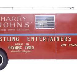 Truck - Harry Johns Boxing Troupe Truck
