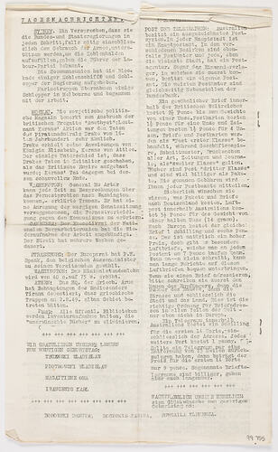 Newspaper - Fair Sea Gazette (August 13, 1949)