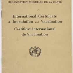 Vaccination Certificate - Erhard Stermole, 1949