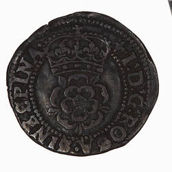 Coin - Halfgroat, James I, Great Britain, 1604-1605 (Obverse)