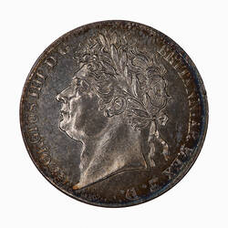 Coin - Groat, George IV, Great Britain, 1829 (Obverse)