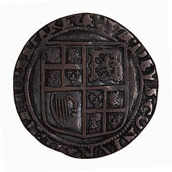 Coin - Shilling, James I, England, Great Britain, 1611-1612 (Reverse)