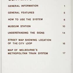 Booklet - Welcome to the City Loop