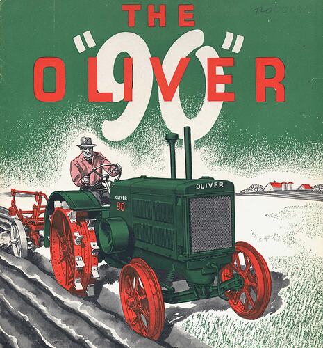 Descriptive Booklet - Oliver Farm Equipment, Oliver 90 Tractor, 1940