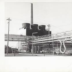 Photograph - Kodak Australasia Pty Ltd, Power House, Building 11, & Gantry System, Kodak Factory, Coburg, circa 1961