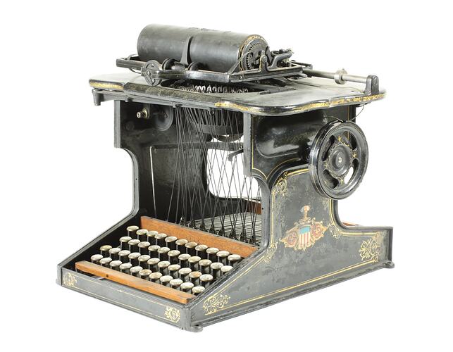 Typewriter - E. Remington and Sons, Sholes and Glidden, 1870s