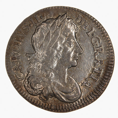 Coin - Groat, Charles II, Great Britain, 1683 (Obverse)