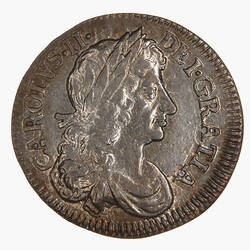 Coin - Groat, Charles II, Great Britain, 1683 (Obverse)