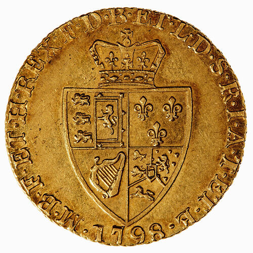 Coin - 1 Guinea, George III, Great Britain, 1798 (Reverse)