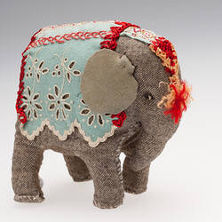 Toy Elephant - Ada Perry, Grey, circa 1930s-1960s