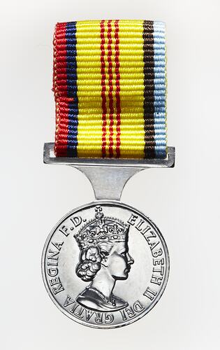 Medal Minature - Medal Set, Ron Blaskett, Vietnam Logistic & Support, Australia, 1996