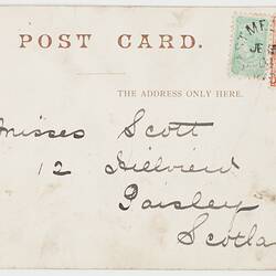 Postcard - Neutral Bay, Sydney, To Misses Scott from Marion Flinn, Melbourne, 29 Jun 1904