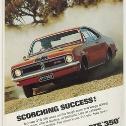 Catalogue - International Motor Racing & Sports Car Show, Melbourne, 1970