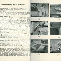 Instruction Booklet, Hanomag R45 Tractor
