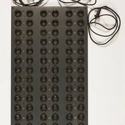 System Connection Patch Panel - Network Analyser, Westinghouse Electric Corporation, Pittsburgh, USA, 1950