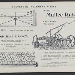 Catalogue - 'H.V. McKay's Braybrook Implement Works', circa 1905